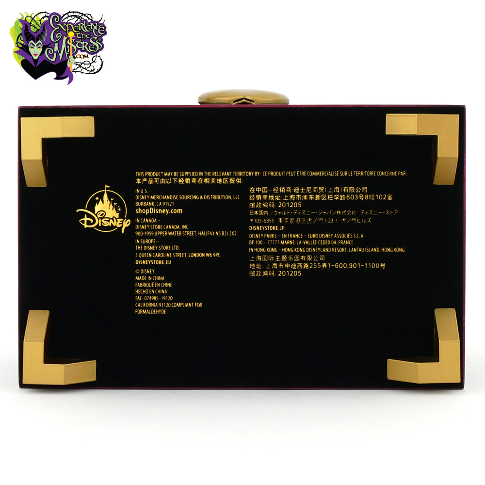 Disney Black and Gold Velvet Box NEW BaubleBar Disney MICKEY MOUSE Jewelry Storage Travel  main image 2